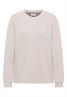 Melange Shirt mit Knöpfen toffee cream melange