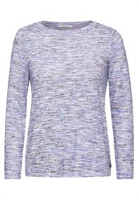 Melange-Shirt mulit lilac melange