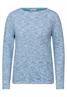 Melange-Shirt multi aqua melange