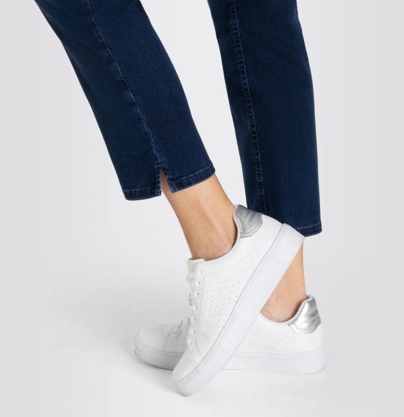 Melanie 7/8 dark blue commercial washed