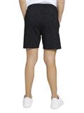 Melierte Sweatshorts black non-solid