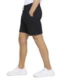 Melierte Sweatshorts black non-solid