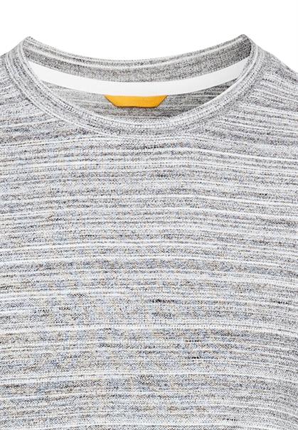 Meliertes T-Shirt mit Cooling Effekt white