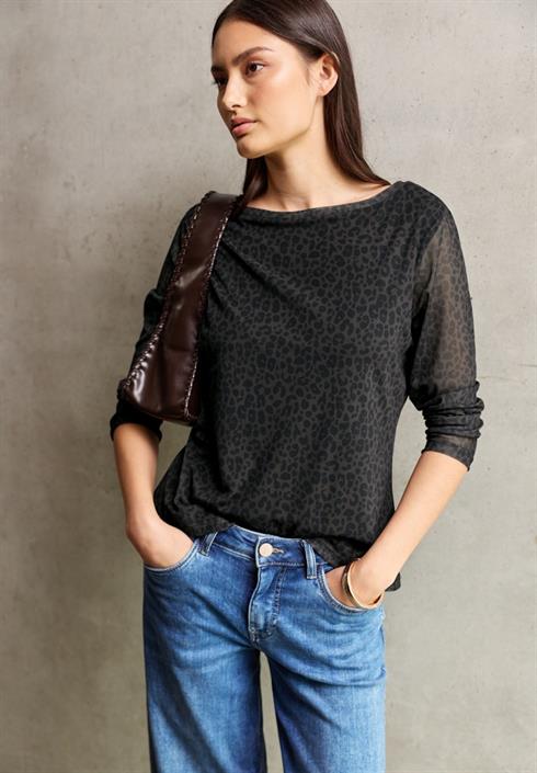 mesh-shirt-mit-leo-muster-dark-auburn-brown