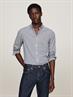 MICRO GINGHAM POPLIN SF SHIRT carbon navy - optic white