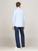 MICRO GINGHAM POPLIN SF SHIRT vessel blue - optic white