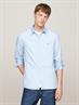 MICRO GINGHAM POPLIN SF SHIRT vessel blue - optic white