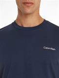 MICRO LOGO INTERLOCK T-SHIRT calvin navy