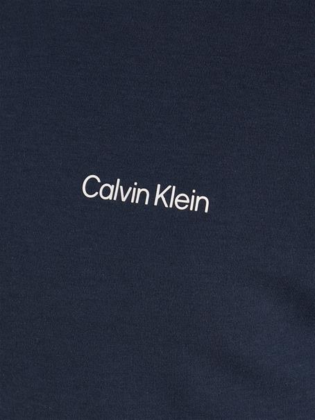 MICRO LOGO INTERLOCK T-SHIRT calvin navy