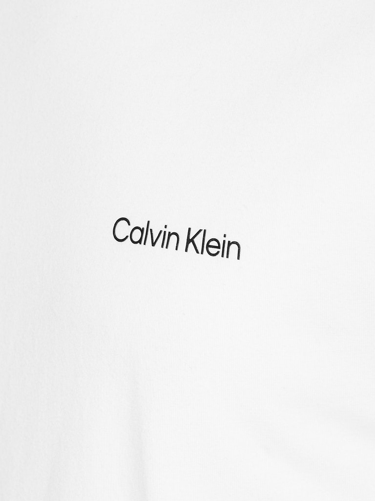 bequem MOCK online T-SHIRT kaufen Klein Calvin LS LOGO grey bei NECK asphalt MICRO Longsleeve Herren