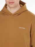 MICRO LOGO REPREVE HOODIE caramel