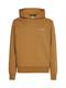 MICRO LOGO REPREVE HOODIE caramel