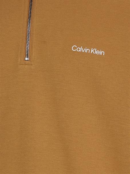MICRO LOGO REPREVE Q-ZIP caramel