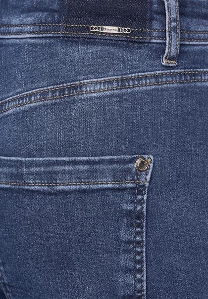 mid blue authentic wash