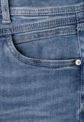 mid blue authentic washed