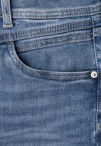mid blue authentic washed