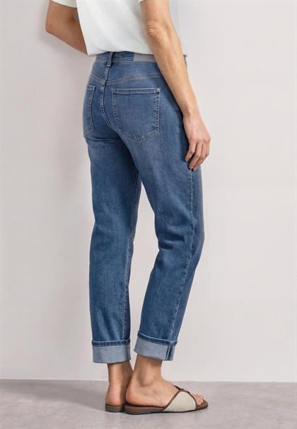 mid blue authentic washed