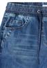 mid blue used wash