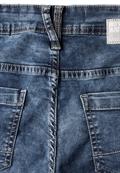 mid blue used wash