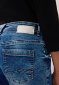 mid blue used wash