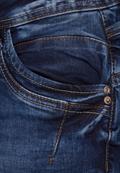 mid blue used wash