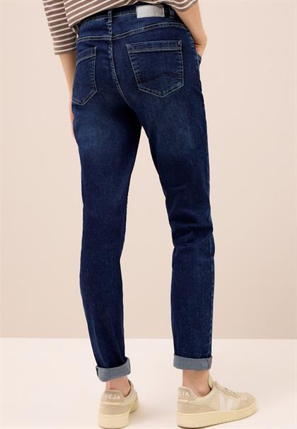 mid blue used wash