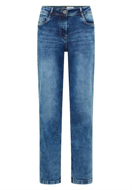 mid blue used wash
