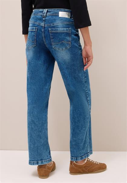 mid blue used wash