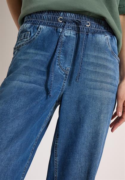 mid blue used wash