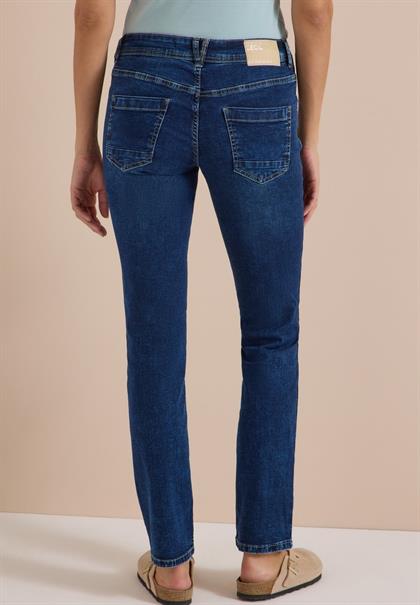 mid blue used wash