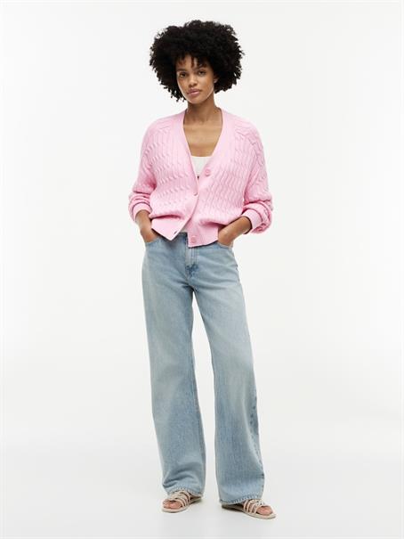 MID GG CABLE V-NK LS CARDI classic pink