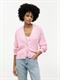 MID GG CABLE V-NK LS CARDI classic pink