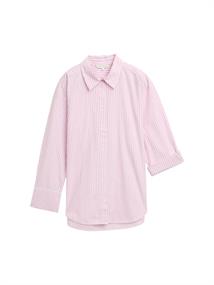 mid pink white small stripe