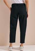 Mid Waist Barrel Leg Hose im Casual Fit palm breeze green