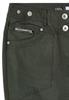 Mid Waist Casual Fit Hose mit Turn Up clear khaki
