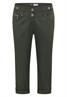 Mid Waist Casual Fit Hose mit Turn Up clear khaki