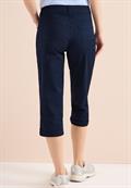 Mid Waist Casual Fit Hose mit Turn Up universal blue