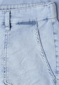 Mid Waist Jeans im Chino-Look ultra bleached washed
