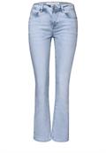 Mid Waist Kick Flare Jeans im Skinny Fit ultrableached wash