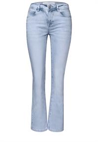 Mid Waist Kick Flare Jeans im Skinny Fit ultrableached wash