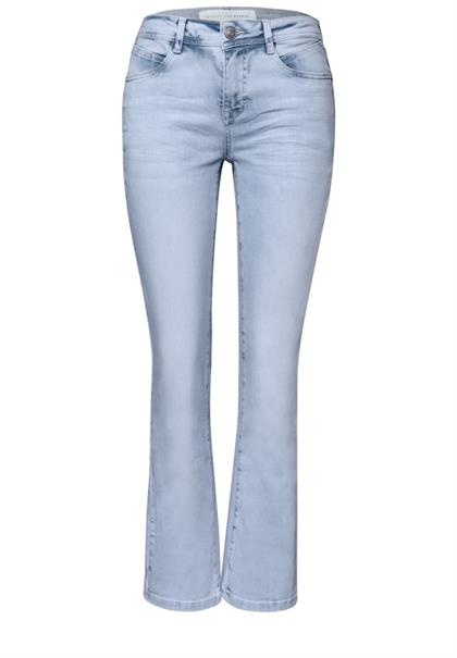 Mid Waist Kick Flare Jeans im Skinny Fit ultrableached wash