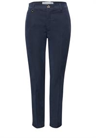 Mid Waist Slim Leg Chino im Casual Fit midnight muse