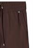 Mid Waist Slim Leg Hose im Casual Fit brown cacao