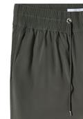 Mid Waist Slim Leg Hose im Casual Fit clear khaki