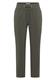 Mid Waist Slim Leg Hose im Casual Fit clear khaki