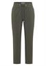 Mid Waist Slim Leg Hose im Casual Fit clear khaki