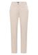 Mid Waist Slim Leg Hose im Casual Fit grain beige