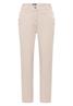 Mid Waist Slim Leg Hose im Casual Fit grain beige