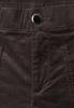 Mid Waist Wide Leg Hose im Casual Fit charred brown