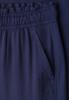 Mid Waist Wide Leg Hose mit Struktur midnight muse